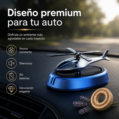 Ambientador Solar De Helicóptero Automatico