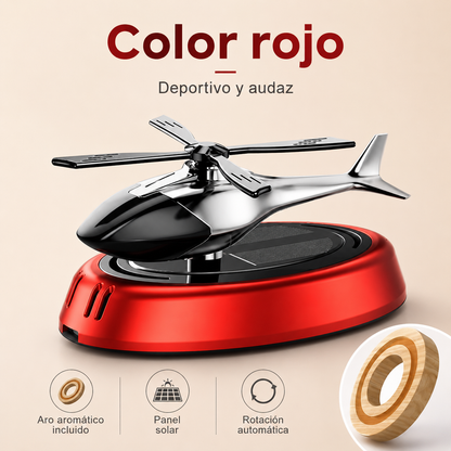 Ambientador Solar De Helicóptero Automatico